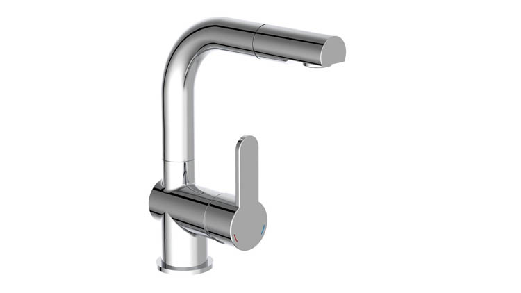 Robinet de lavabo Levi 22cm chrome