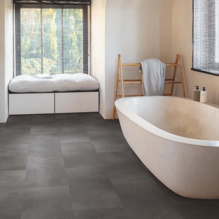 Échantillon Quick-step alpha vinyl tiles Roche volcanique