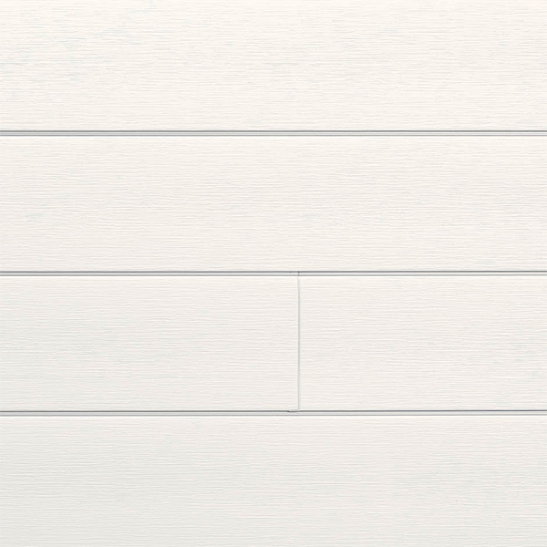 Revetement de facade siding Dumaclin blanc 185x2400mm