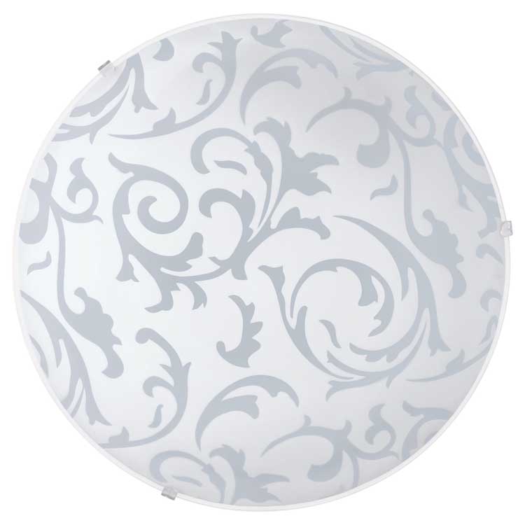 Eglo SCALEA 1 - Lampe murale/plafonnier floral - E27 - 60W - Blanc