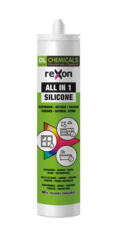 All-in 1 silicone 290ml inox résistant à l'eau