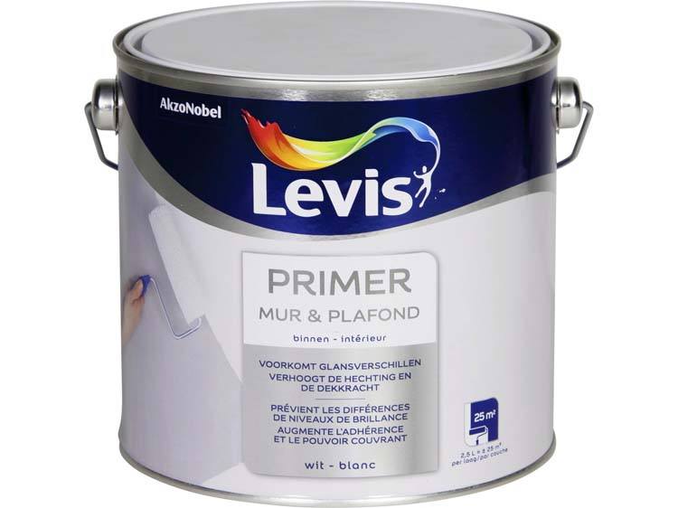 Levis primer mur & plafond 2,50l blanc