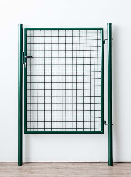 Tuinpoort enkel, groen, (hxbr) 150x125cm