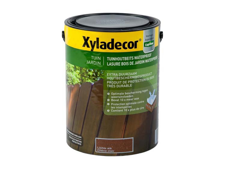 Xyladecor Tuinhuisbeits waterproof lichte eik 5L