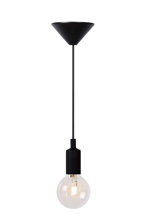 FIX - Hanglamp - Ø 10 cm - 1xE27 - Zwart