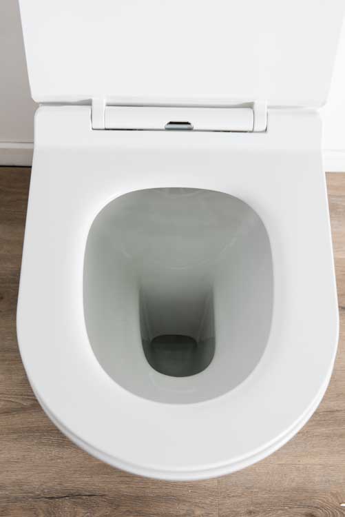 Toilette Gerok blanc avec Geberit rimless