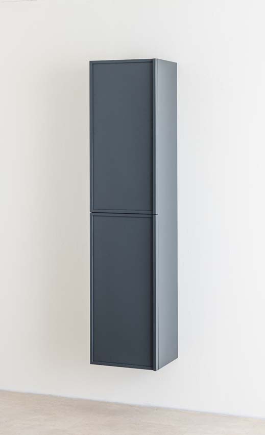 Armoire colonne Fara anthracite 400 x 350 x 1700 mm