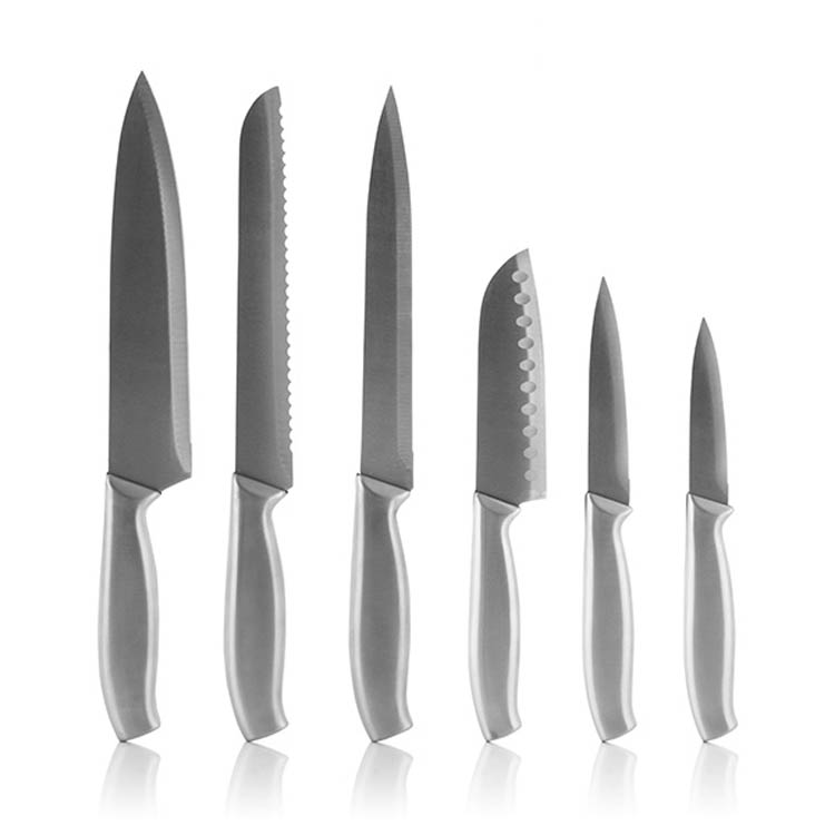 Set de couteaux pro inox 7 pcs - avec support mâle