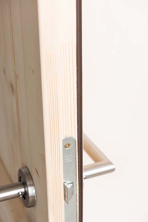 Porte extérieure en bois Sorin L 980 x H 1980 mm D