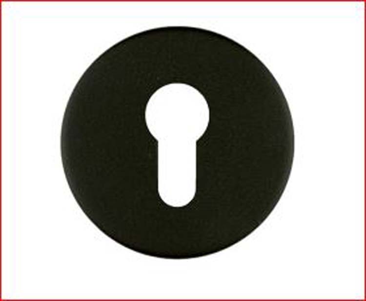 Plaque cylindre ronde shape noir structure