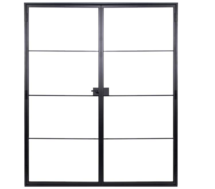 Porte intérieure Fer Forgé 4W doubl.Black Glamour D sur mesure