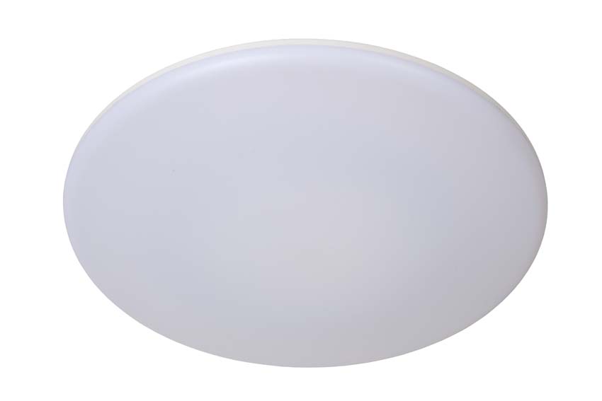 Lucide OLSON - Plafonnier - Ø 35 cm - LED Dim. - CCT - 1x36W 3000K/6500K - Opalin