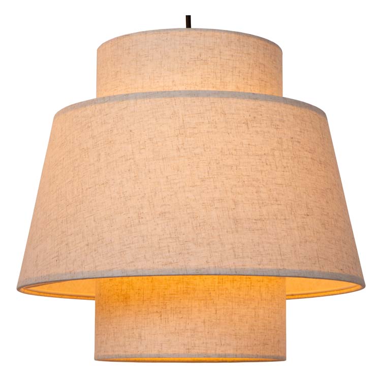 Lucide TRIBUTE - Hanglamp - 3xE27 - Beige