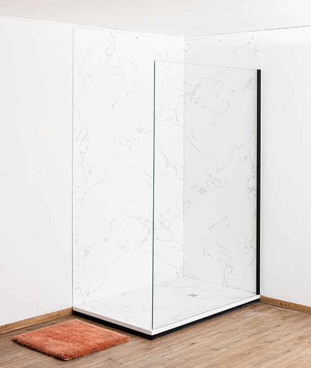 Receveur de douche Minimalism 120x90cm aspèct marbre