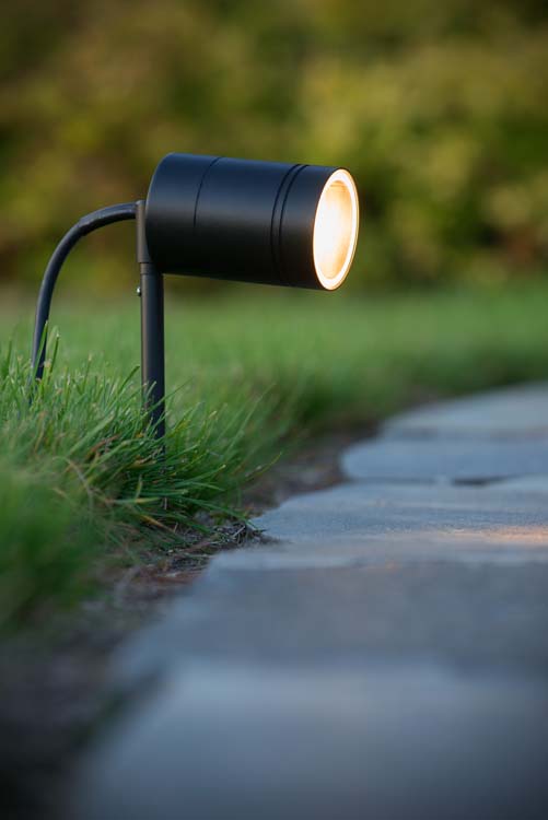 ARNE-LED - Tuinspot Buiten - Ø 6,3 cm - GU10 - 1x5W - Zwart