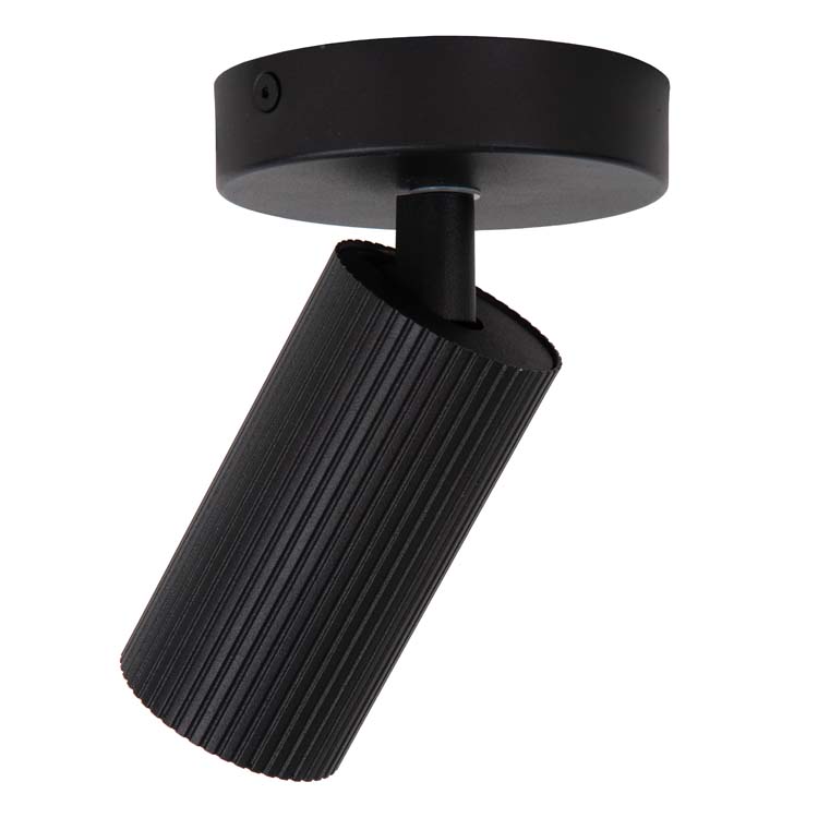 CLUBS - Spot plafond - 1xGU10 - Noir