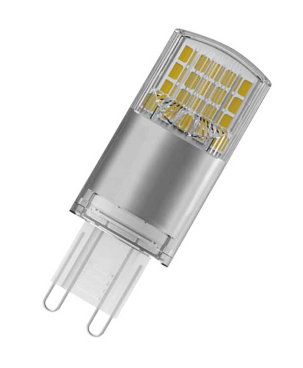 Led lamp 3,8W/840 230V G9 helder