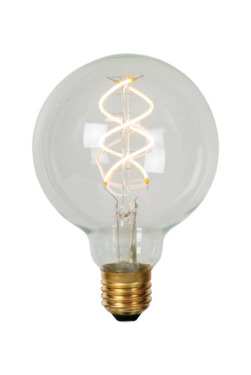 G95 - Filament lamp - Ø 9,5 cm - LED Dimb. - E27 - 1x4,9W 2700K - Transparant