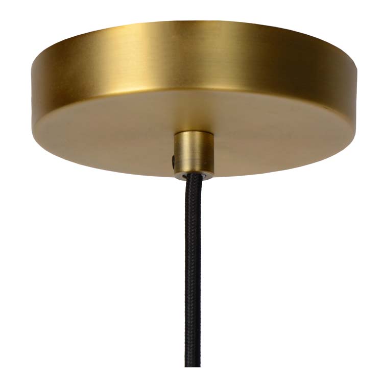 Hanglamp - Ø 20 cm - 1xE27 - Mat Goud / Messing