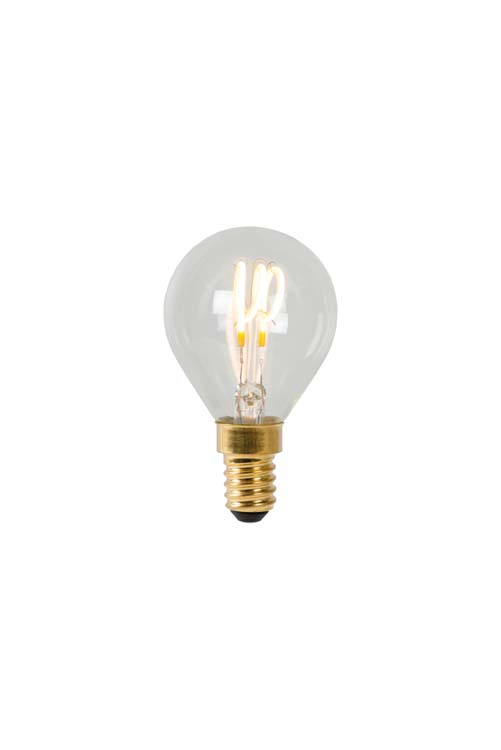 P45 - Filament lamp - Ø 4,5 cm - LED Dimb. - E14 - 1x3W 2700K - Transparant