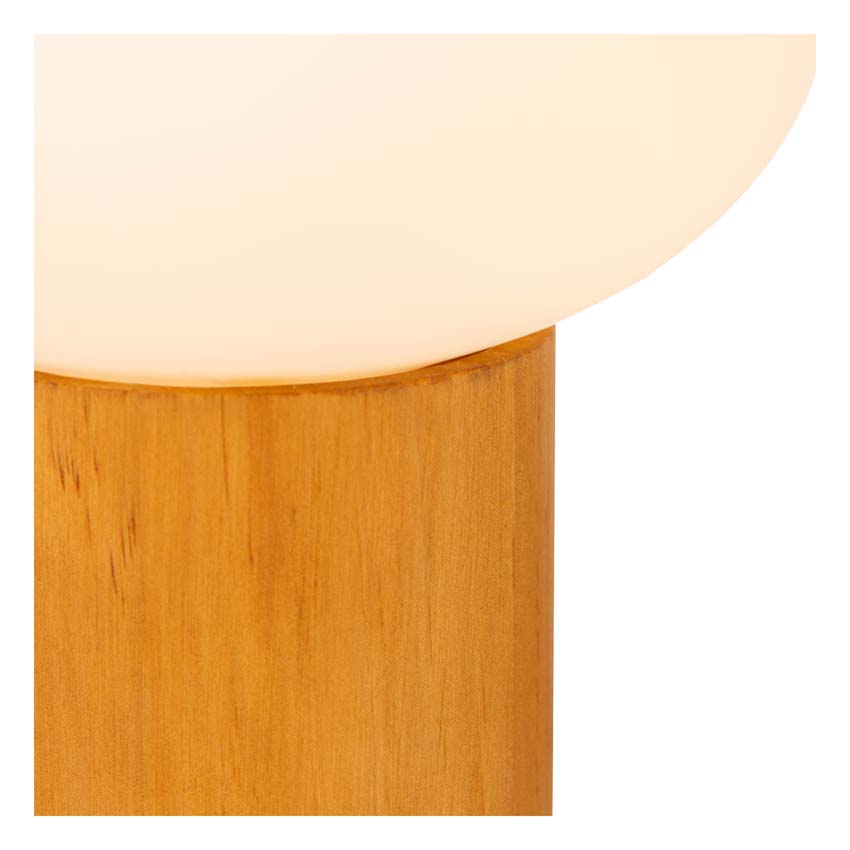 Lucide BIRTLE - Lampe de table - 1xE14 - Opalin