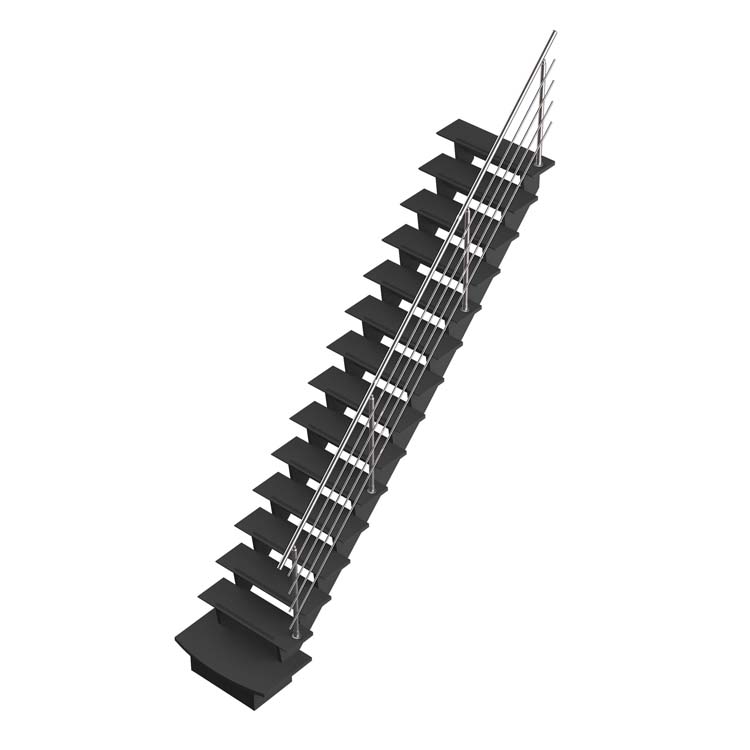 Rampe moderne pour escalier Lanz/Flieden/Jena