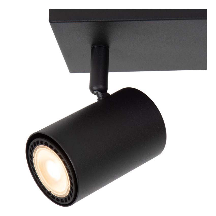 Lucide AMIGO - Spot plafond - 3xGU10 - Noir