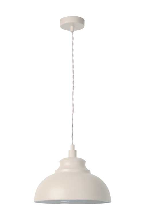 Lucide ISLA - Suspension - Ø 29 cm - E14 - Crème