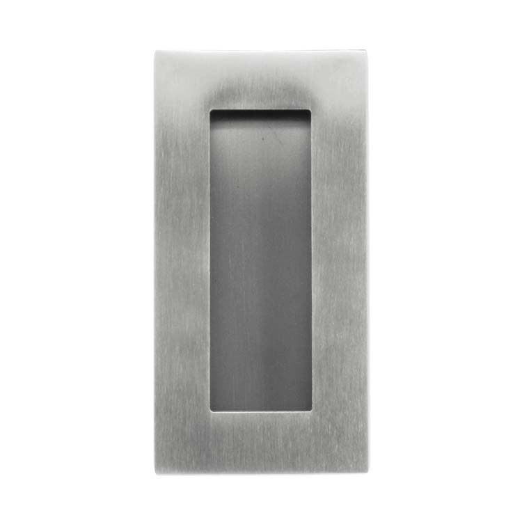 Coquille de porte ovale carré inox plus par pièce