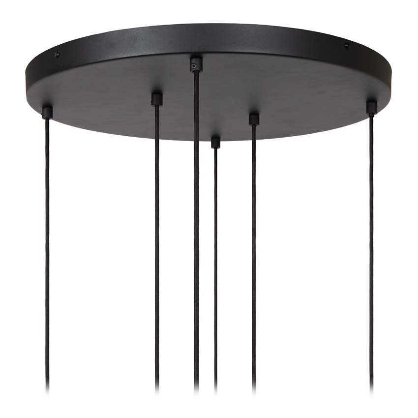 Lucide JOANET - Suspension - Ø 65 cm - 4xE27 - Laiton