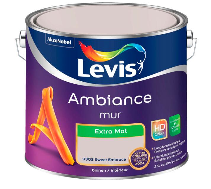 Levis Ambiance muurverf extra mat 2,5l sweet embrace