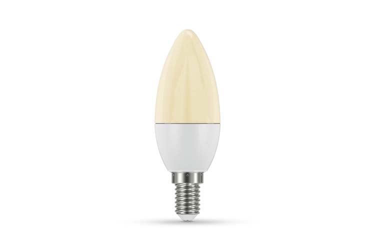Lampe LED Smart Multicolour/Blanc Bougie E14 4.5W 350LM