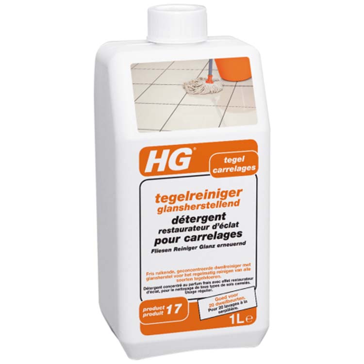 HG tegelreiniger glansherstellend (vloerfris) (HG product 17)