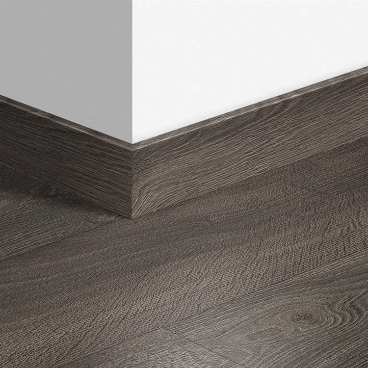 Plinthe parquet Quick-Step 14 x 77 x 2400 mm Chêne vieilli gris