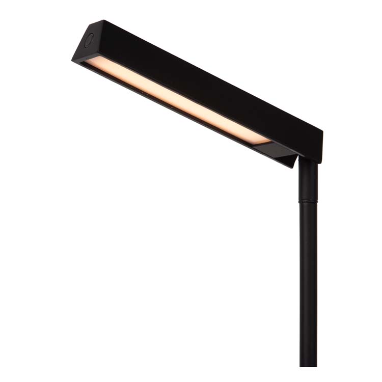 Lucide LAVALE - Lampadaire / lampe de lecture - LED Dim. - 1x3W 2700K - Noir