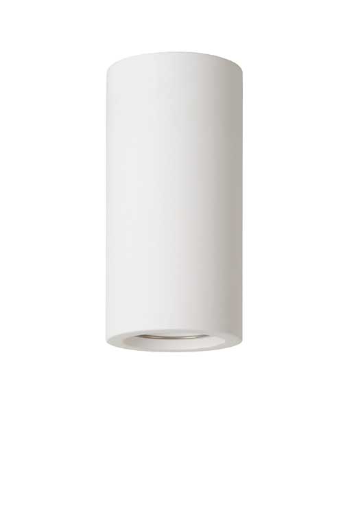 Lucide GIPSY - Spot plafond - Ø 7 cm - GU10 - Blanc