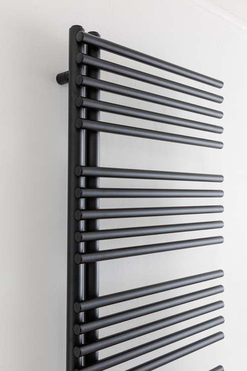 Radiateur seche-serviette Dexter noir 180 x 60 cm 970 Watt