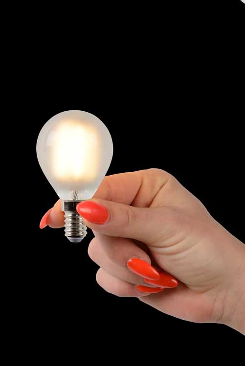 Lucide LED BULB - Ampoule filament - Ø 4,5 cm - LED Dim. - E14 - 1x4W 2700K - matte