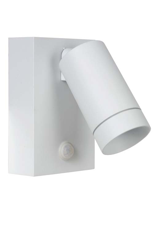 Lucide TAYLOR - Spot mural Extérieur - 1xGU10 - IP44 - Blanc