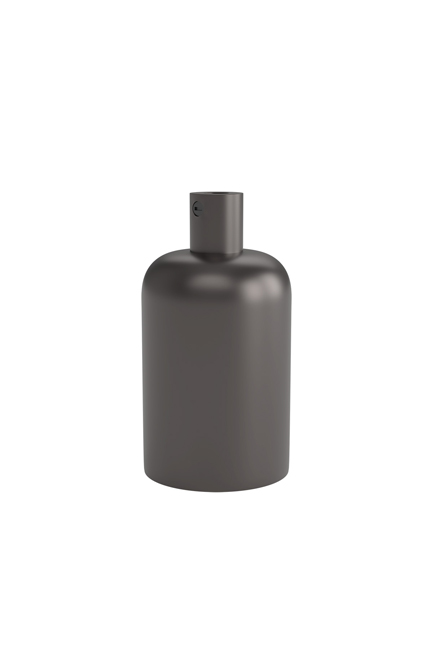 Lamphouder/fitting 40 mm - E27 - Alu mat - Pearl black