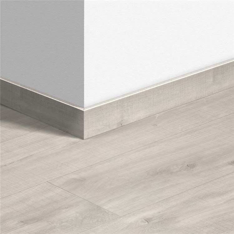 Standaardplint Quick-Step Canyon eik licht met zaagsneden 58 x 12 x 2400 mm