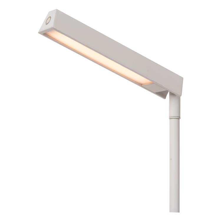 Lucide LAVALE - Lampadaire / lampe de lecture - LED Dim. - 1x3W 2700K - Blanc