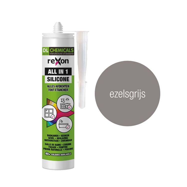 All-in 1 silicone 290ml gris âne