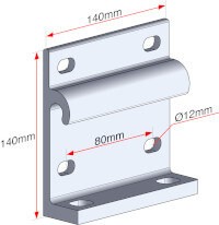 Zonnetent Siena 5x3m motor rechts