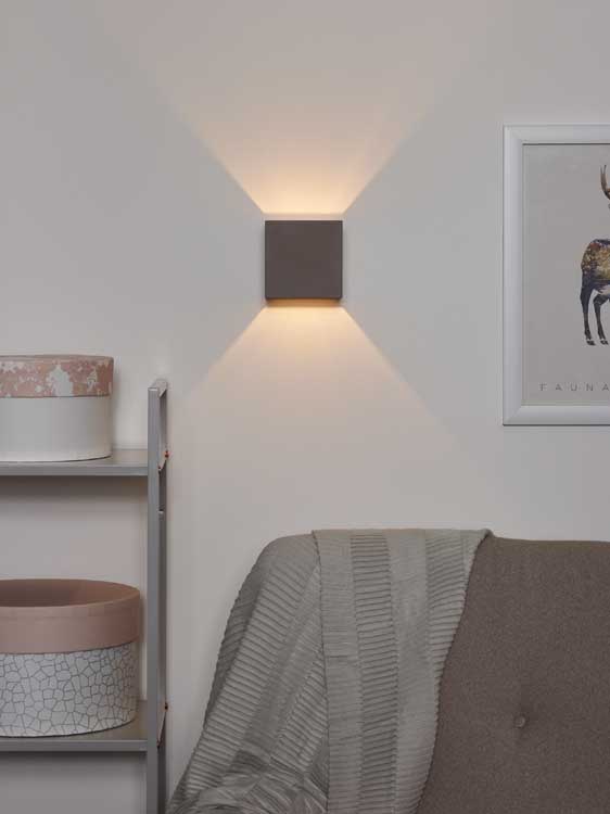 Lucide GIPSY - Wandlamp - G9 - Taupe