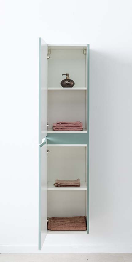 Armoire colonne Truman gris-vert  400 mm