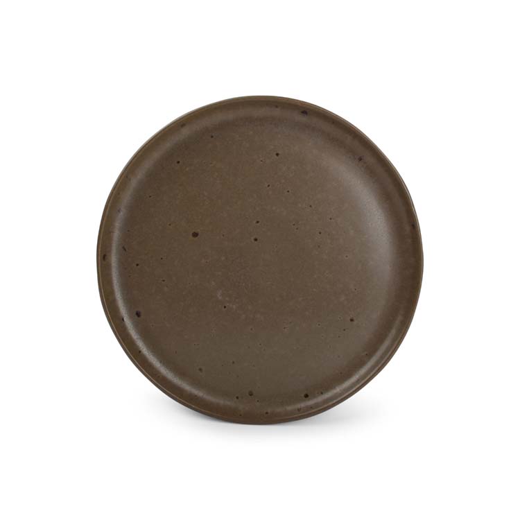 Assiette Forma brune 22 cm
