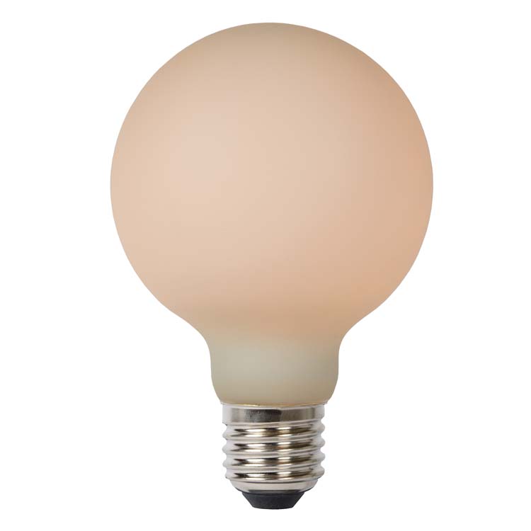 G80 - Filament lamp - Ø 8 cm - LED Dimb. - E27 - 1x8W 2700K - 3 StepDim - Opaal