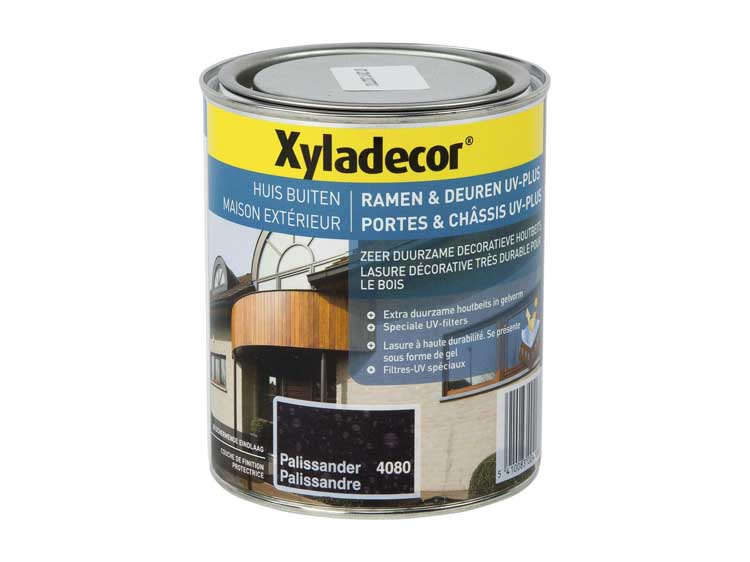 Xyladecor beits ramen & deuren UV-plus 0,75l palissander