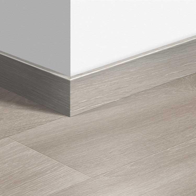 Plinthe parquet Quick-Step 14 x 77 x 2400 mm Chêne Long Island clair